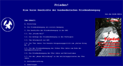 Desktop Screenshot of friedensbewegung.org
